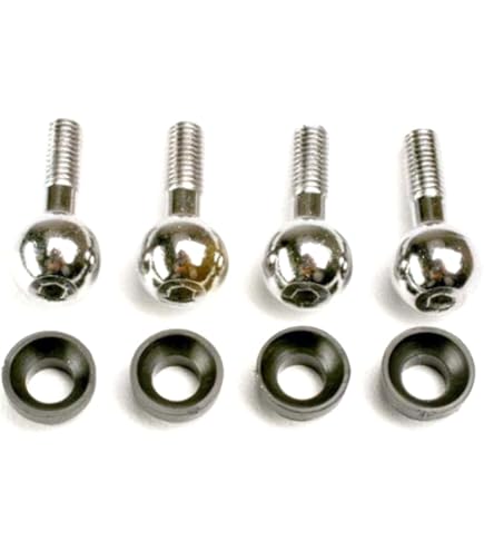 Amazon.com: Traxxas 5378X Pivot Ball Caps and Dust Boots (set of